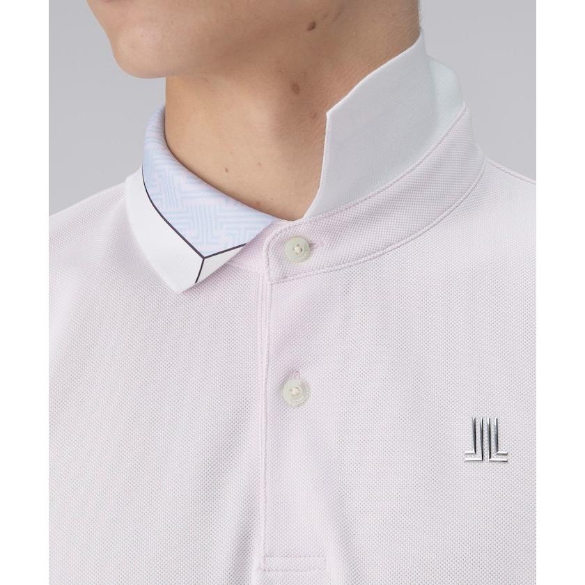 LANVIN SPORT 公式 ランバン スポール 衿プリント柄半袖