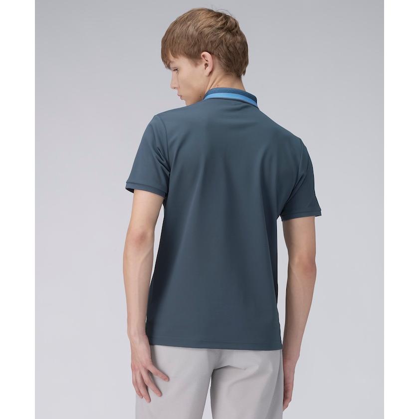 LANVIN SPORT 公式 ランバン スポール 衿プリント柄半袖