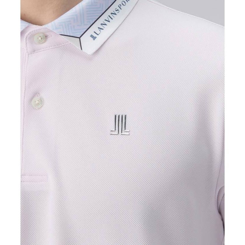LANVIN SPORT 公式 ランバン スポール 衿プリント柄半袖