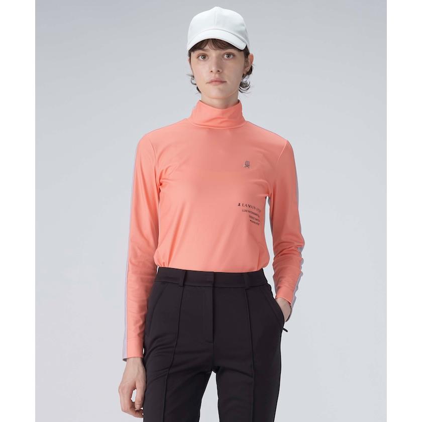 ランバンスポール　ハイネックシャツ　M ゴルフウェア ランバン スポール LANVIN SPORT ハイネックアンダー長袖
