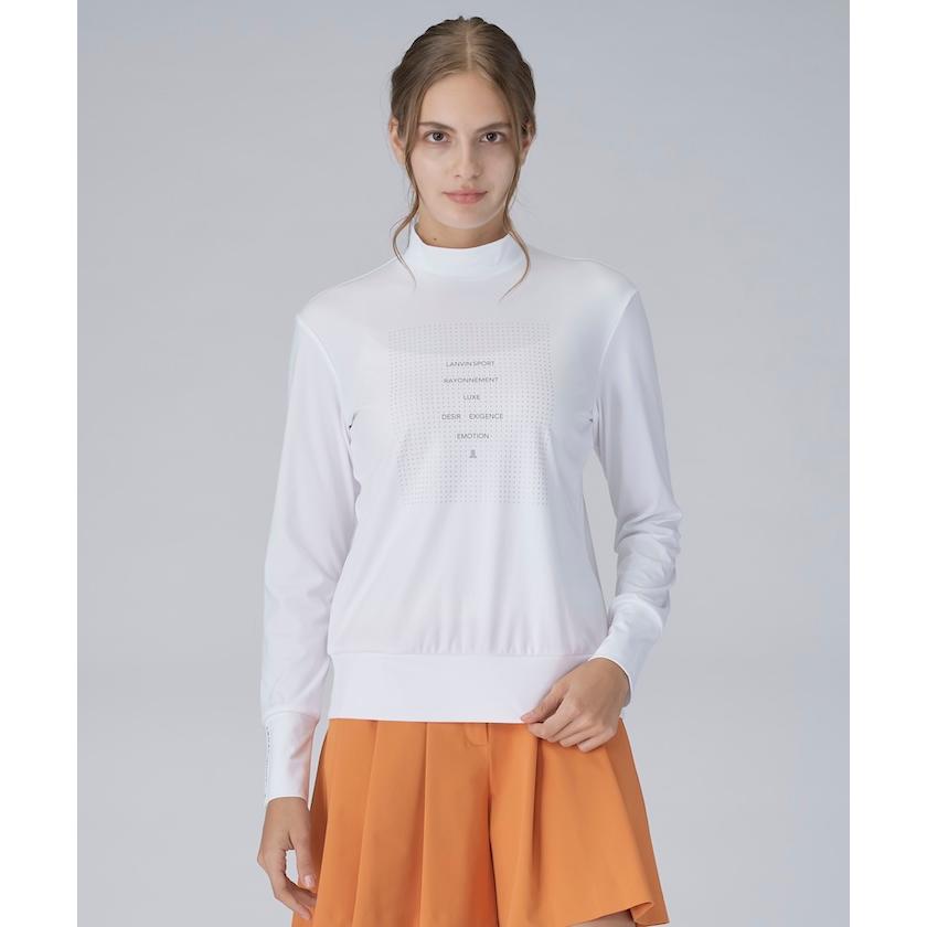 LANVIN SPORT 公式 ランバン スポール モックネック長袖シャツ 