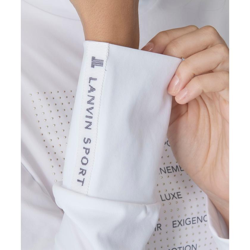 LANVIN SPORT 公式 ランバン スポール モックネック長袖シャツ LANVIN SPORT 公式 ランバン スポール モックネック長袖シャツ