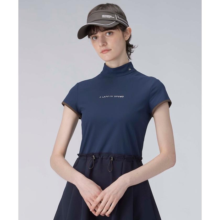 定価47300円【新品】レディース38ランバンスポールモックネックワンピース LANVIN SPORT（ランバンスポール） 公式 ランバン スポール モック