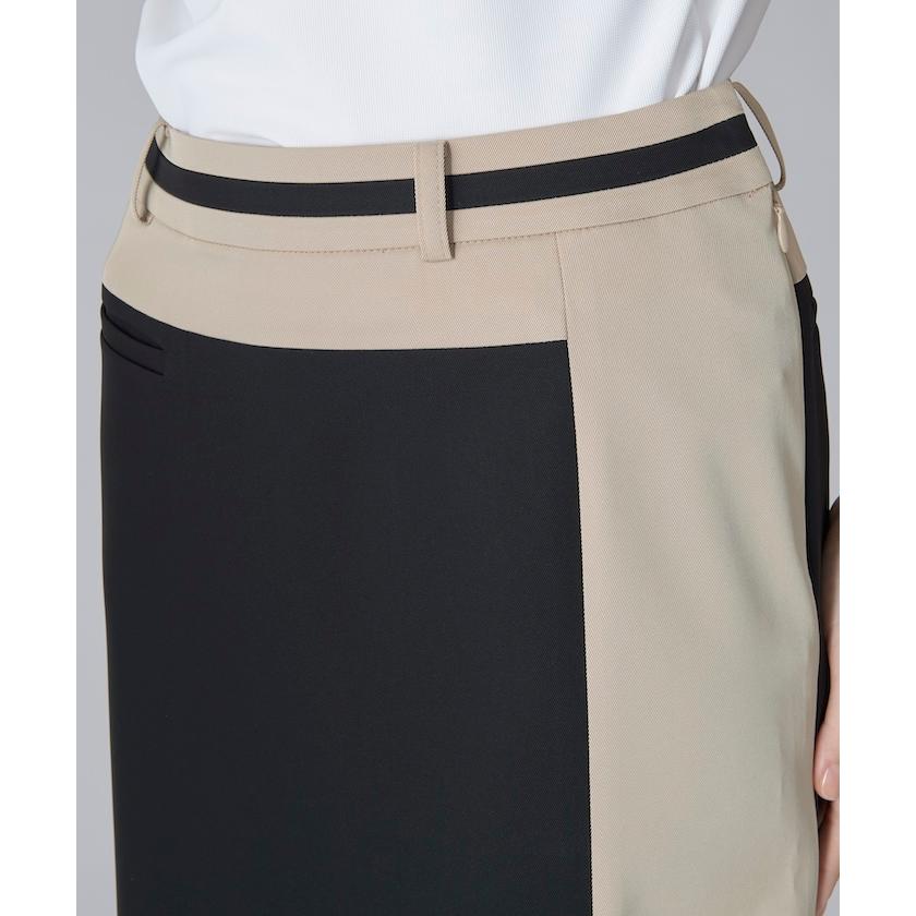 新品■LANVIN SPORT■ランバン■プリーツスカート■グレー■36 LANVIN SPORT ロゴプリントフレアスカート（総丈40cm