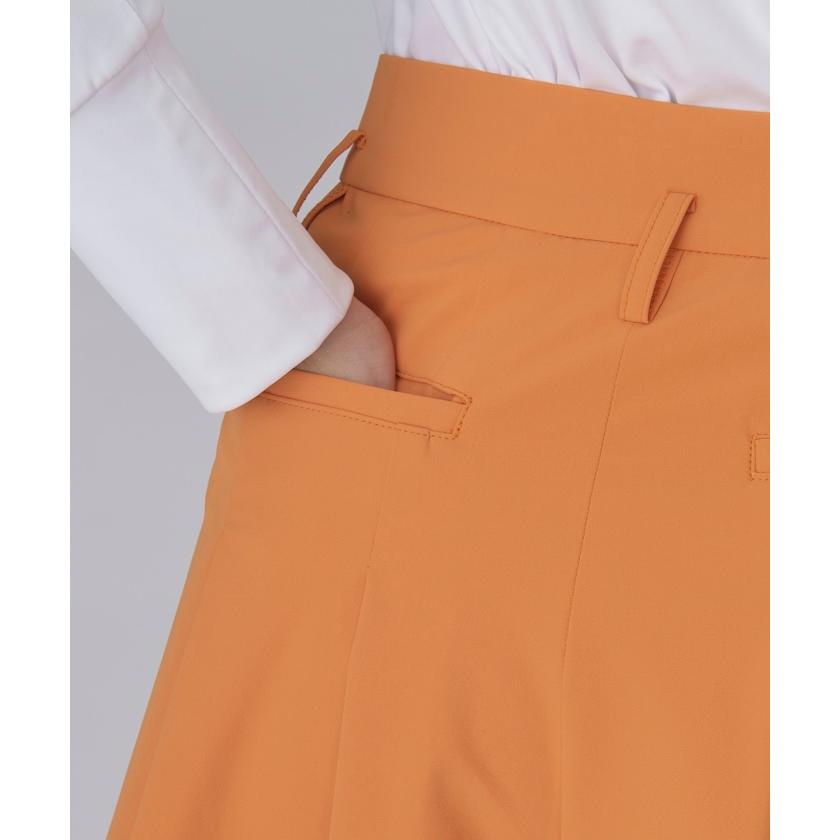 【LANVIN SPORT】新品　ゴルフキュロット　レディースＬＬ　イエロー LANVIN SPORT（ランバンスポール） 公式 ランバン スポール キュロット