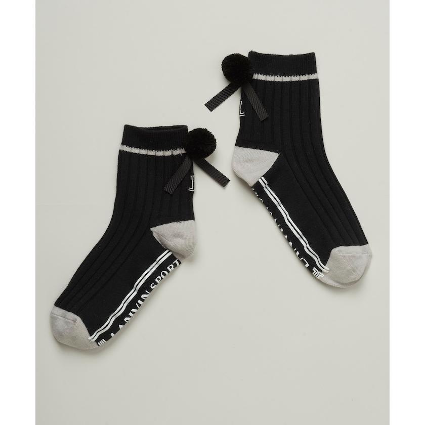 LANVIN SPORT 公式 ランバン スポール ボンボン付きレギュラー丈