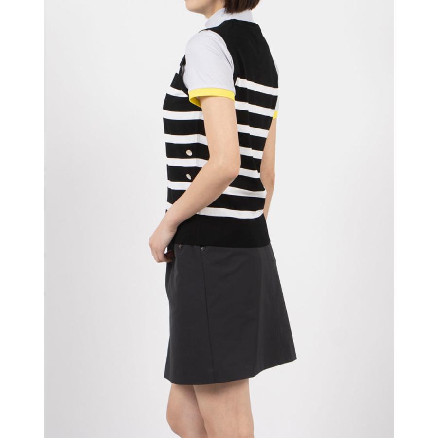 LANVIN SPORT - 堅苦しさ ランバン スポール クルーネックニットベスト プルオーバー 分かりやすい 伸ばすこと糸当てはめる レディース 御召しもの ゴルフ 格好のいい VG5SVE31L 25SS