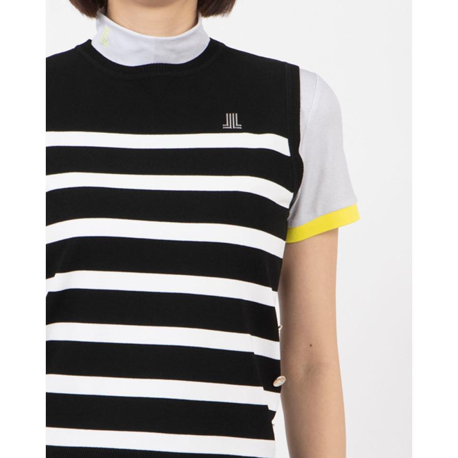 LANVIN SPORT - 堅苦しさ ランバン スポール クルーネックニットベスト プルオーバー 分かりやすい 伸ばすこと糸当てはめる レディース 御召しもの ゴルフ 格好のいい VG5SVE31L 25SS