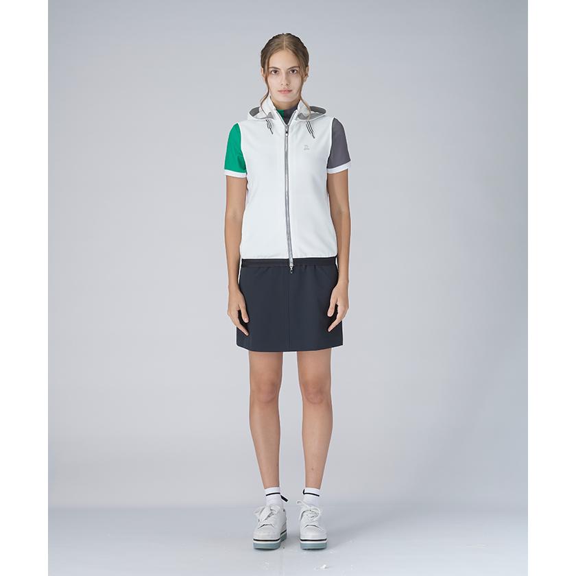 【新品】LANVIN SPORT ランバンスポール　パーカー　スカート　ゴルフ ストレッチ 長め丈スカート レディス(スカート)|LANVIN SPORT(ランバン