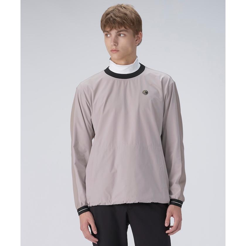 メンズウェア LANVIN SPORT LANVIN SPORT ハイネック長袖シャツ【ストレッチ/防風/UV】 -デサント