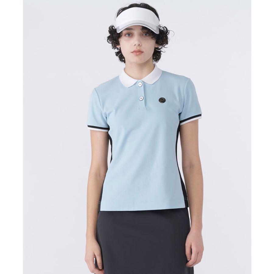 新品40ランバン スポール LANVIN SPORT ニット半袖ポロシャツ 新品40ランバン スポール LANVIN SPORT ニット半袖ポロシャツ LANVIN