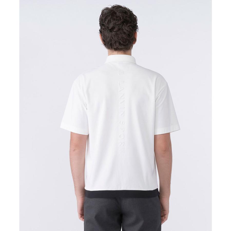 LANVIN SPORT（ランバンスポール） 公式 裾リブオーバーサイズシャツ