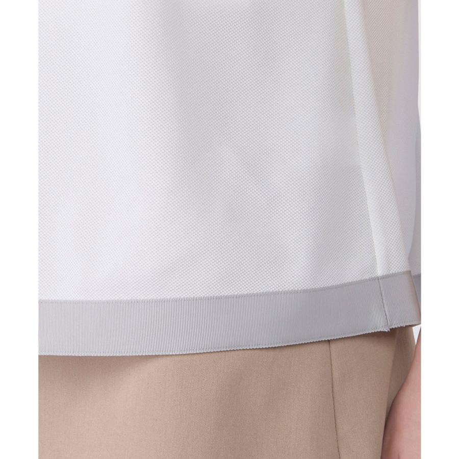 公式 ランバン スポール LANVIN SPORT ブロッキングAライン半袖シャツ レディース  吸汗 UV ポロシャツ ゴルフ VG6SHS56L 26SSの画像