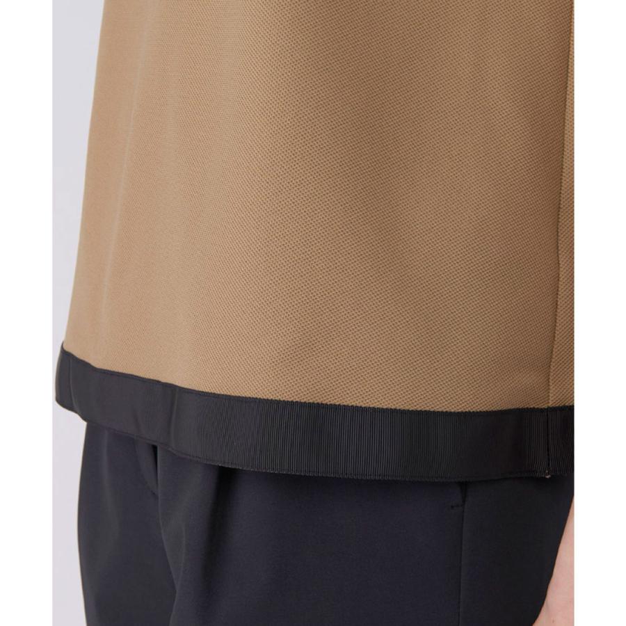 公式 ランバン スポール LANVIN SPORT ブロッキングAライン半袖シャツ レディース  吸汗 UV ポロシャツ ゴルフ VG6SHS56L 26SSの画像