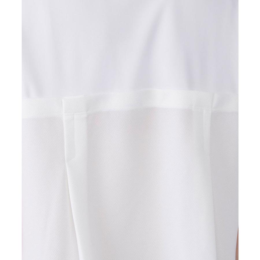 公式 ランバン スポール LANVIN SPORT ブロッキングAライン半袖シャツ レディース  吸汗 UV ポロシャツ ゴルフ VG6SHS56L 26SSの画像