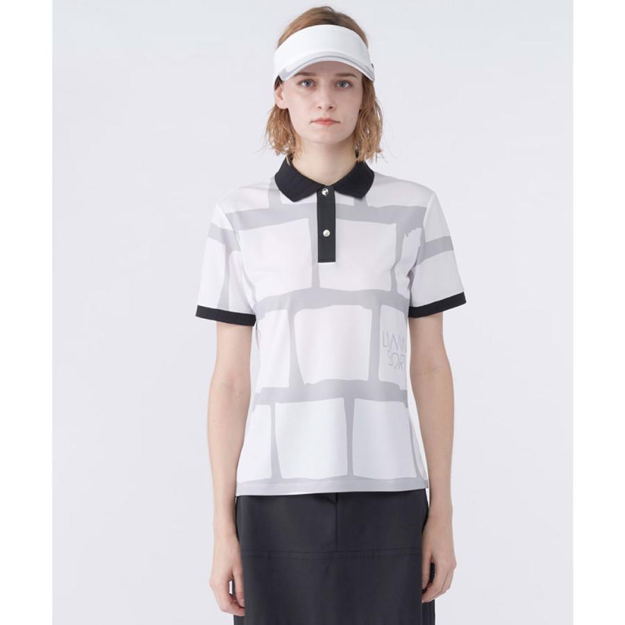 lanvin sport 総柄ポロシャツ ランバン ゴルフ ランバンスポール LANVIN SPORT（ランバンスポール） 公式 ランバン スポール 総柄
