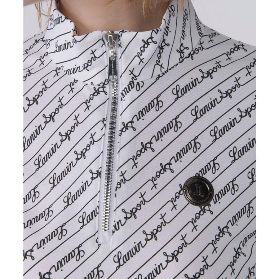 LANVIN SPORT（ランバンスポール） 公式 手書きロゴ長袖シャツ ハーフ