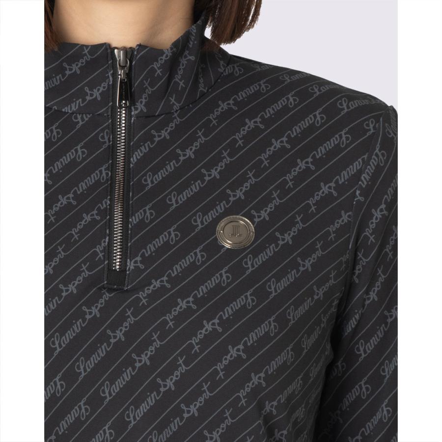 LANVIN SPORT（ランバンスポール） 公式 手書きロゴ長袖シャツ ハーフ