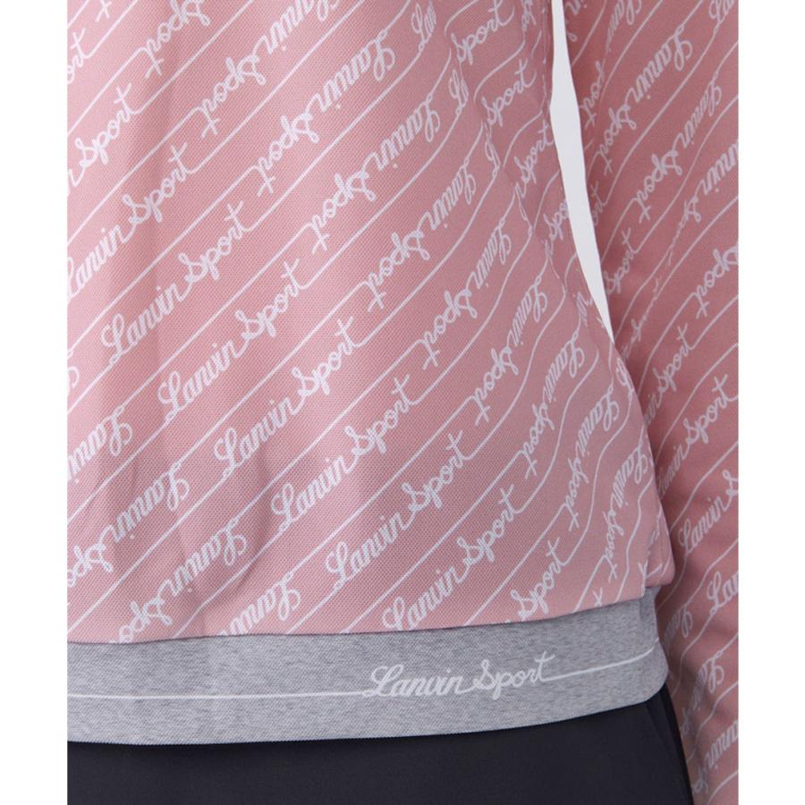 LANVIN SPORT（ランバンスポール） 公式 手書きロゴ長袖シャツ ハーフ