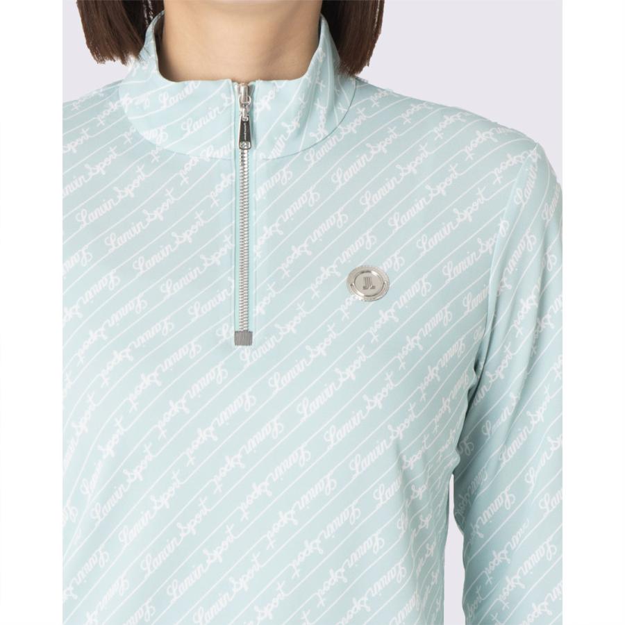 LANVIN SPORT（ランバンスポール） 公式 手書きロゴ長袖シャツ ハーフ