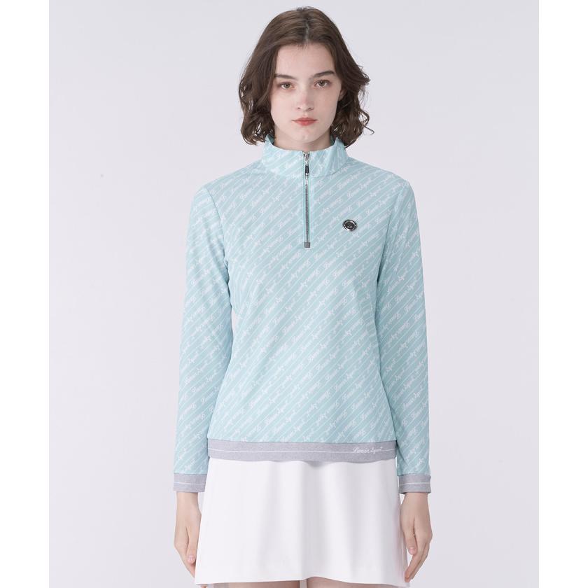 LANVIN SPORT（ランバンスポール） 公式 手書きロゴ長袖シャツ ハーフ