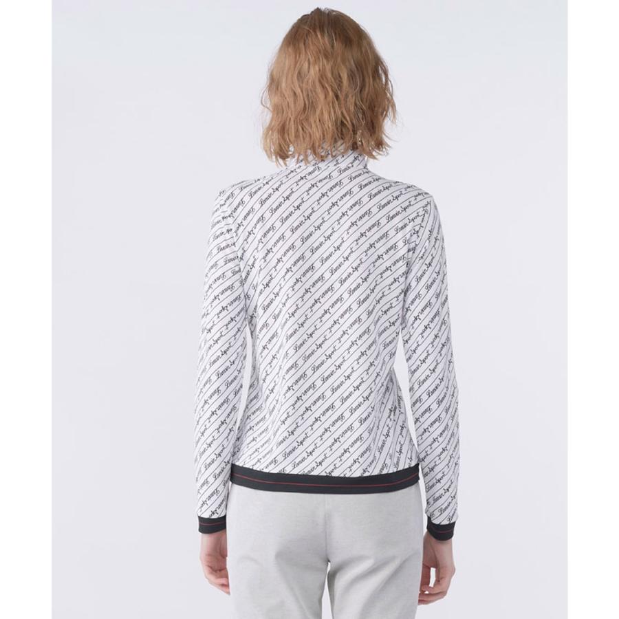 LANVIN SPORT（ランバンスポール） 公式 手書きロゴ長袖シャツ ハーフ