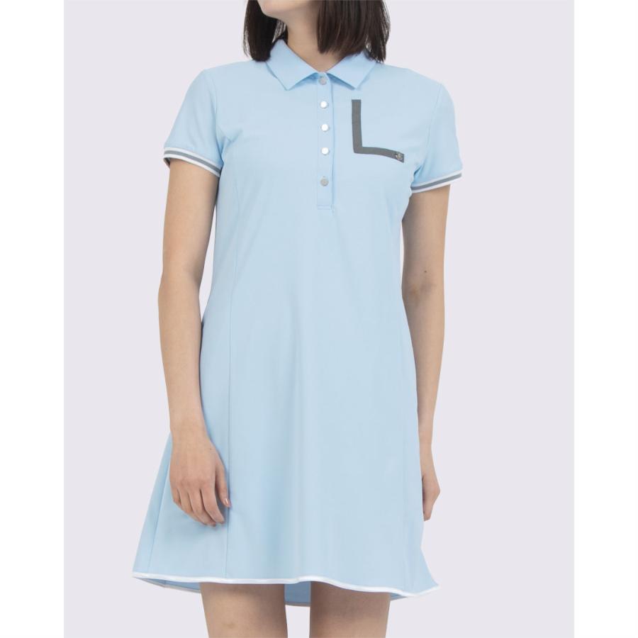 LANVIN SPORT ランバンスポール　フリルワンピース　半袖シャツ　ゴルフ LANVIN SPORT（ランバンスポール） 公式 ランバン スポール 半袖