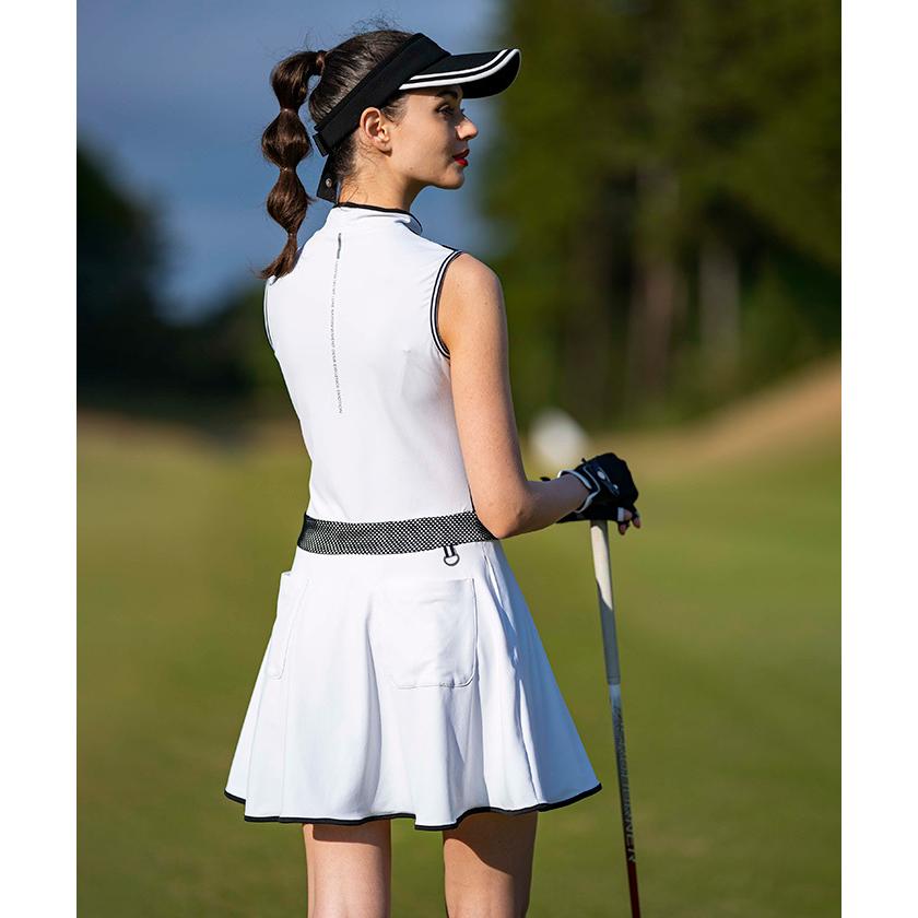 セール SALE ランバン スポール 公式 レディース ウェア ワンピース VLT799139L ジャックバニー レディース 撥水 フルジップブルゾン (ナイロンストレッチ) / ゴルフ アウター / 263-2120106 100_レッ I1194798518(11440円)