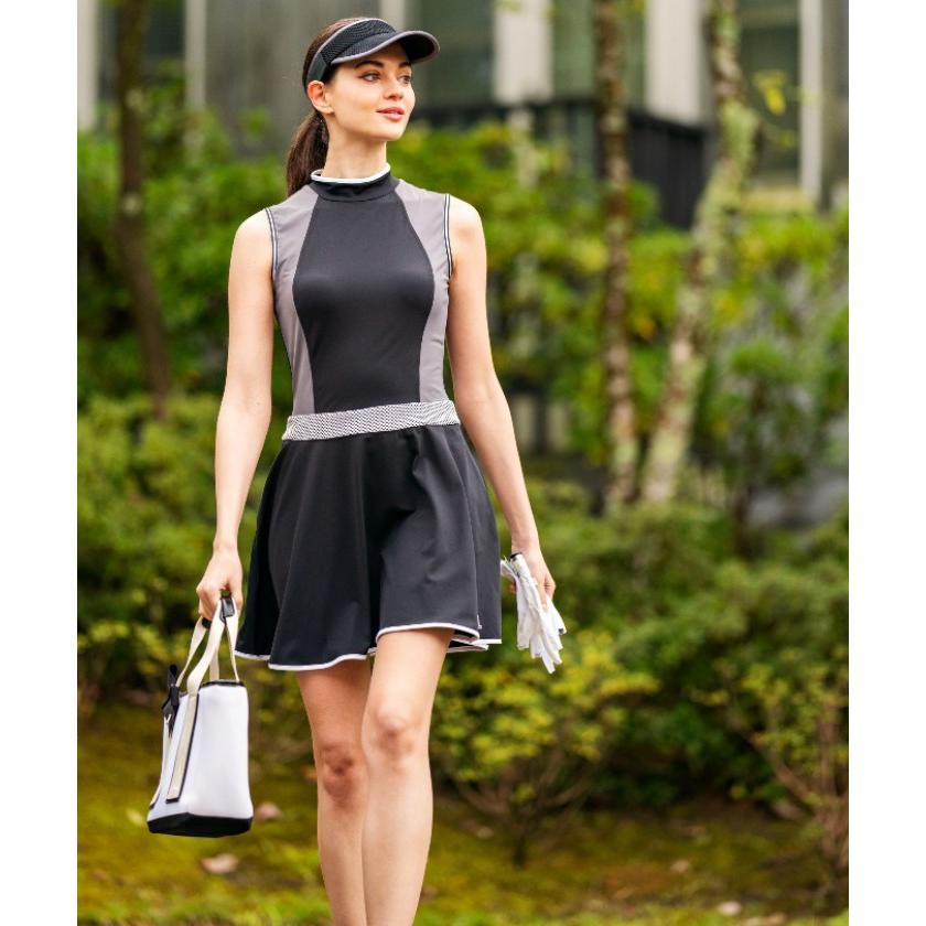 セール SALE ランバン スポール 公式 レディース ウェア ワンピース VLT799139L ジャックバニー レディース 撥水 フルジップブルゾン (ナイロンストレッチ) / ゴルフ アウター / 263-2120106 100_レッ I1194798518(11440円)