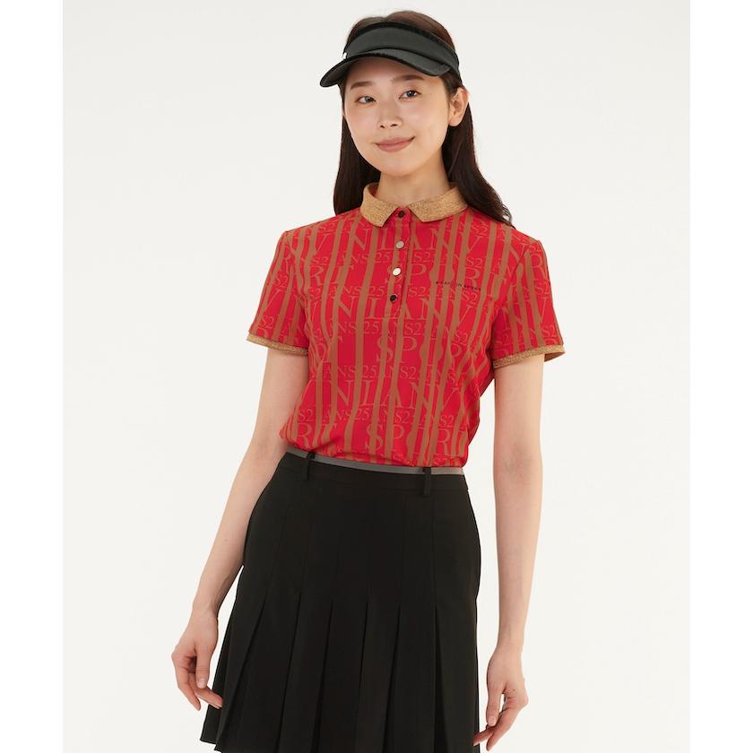 公式 ランバン スポール ポロシャツ レディース ゴルフ ウェア VLW1521X3 23FW 