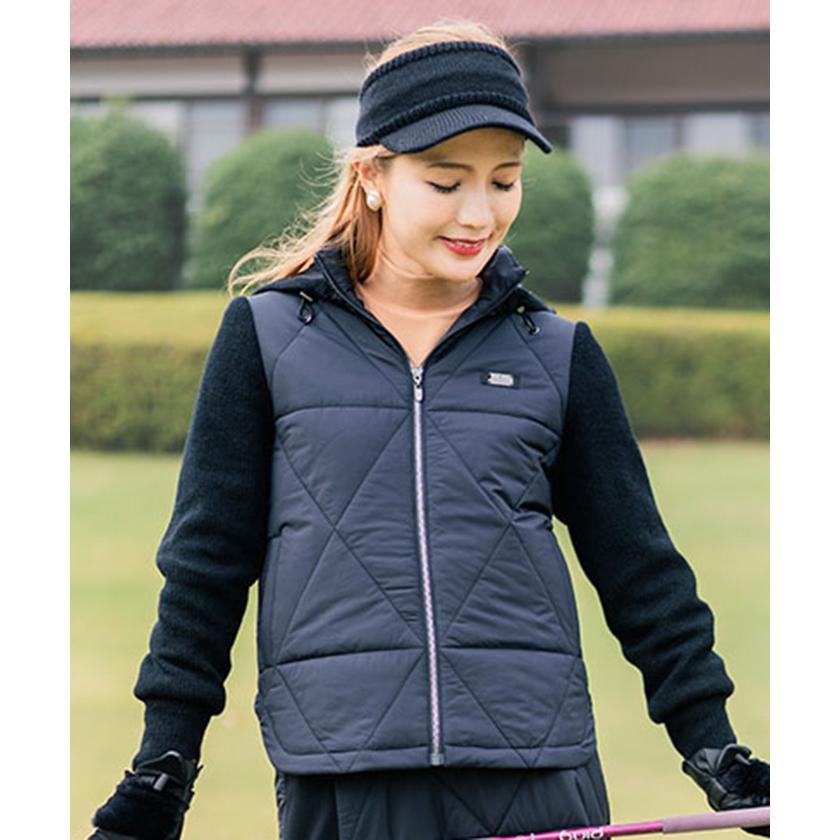 LANVIN スポール　フード付きジャケット LANVIN SPORT ゴルフフード付きジャケット