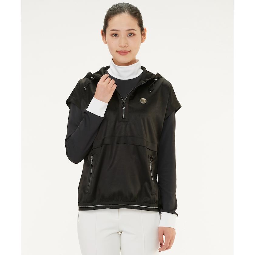 美品✨LANVIN SPORT 異素材 アウター ベスト ゴルフウェア 美品✨LANVIN SPORT 異素材 アウター ベスト ゴルフウェア