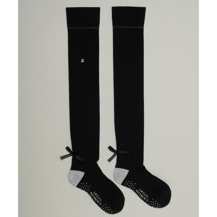 LANVIN SPORT セール 公式 ランバン スポール ニーハイソックス 