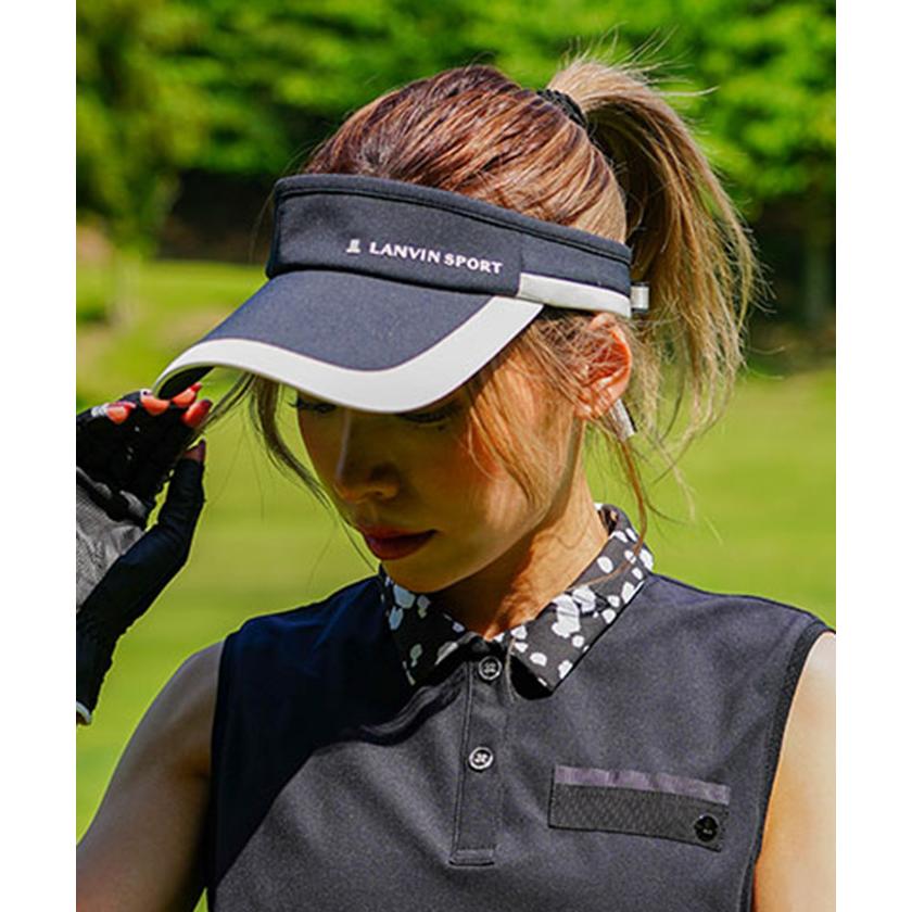 LANVIN SPORT セール 公式 ランバン スポール サンバイザー LANVIN SPORT セール 公式 ランバン スポール サンバイザー
