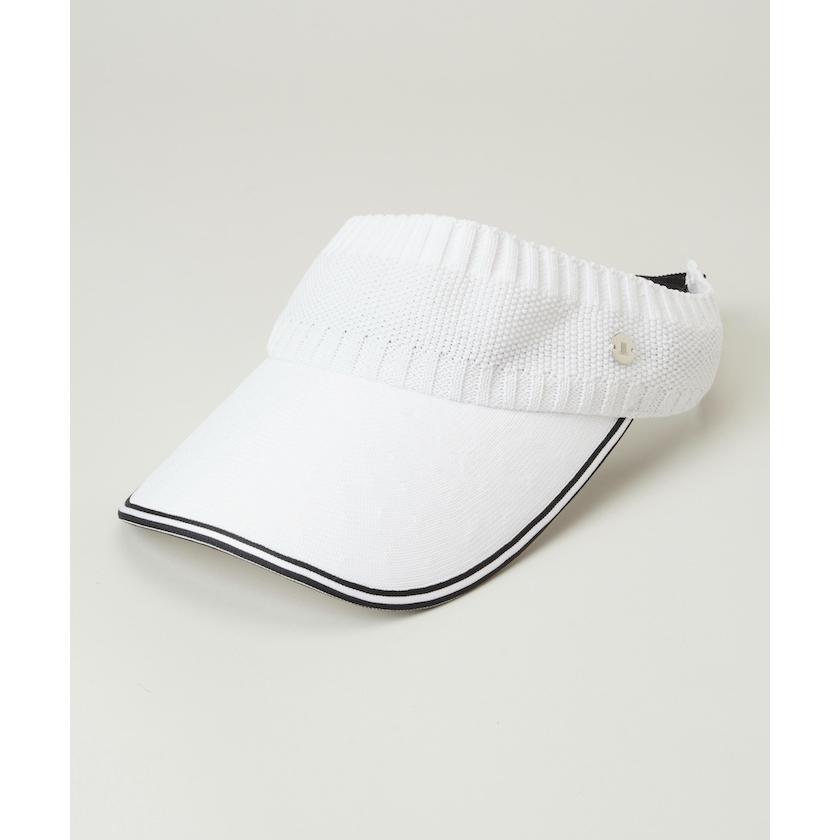 LANVIN SPORT 公式 ランバン スポール ニットサンバイザー LANVIN SPORT 公式 ランバン スポール ニットサンバイザー