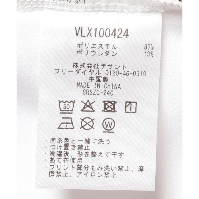 LANVIN SPORT パネルプリント長袖シャツ 吸水速乾 ランバン スポール LANVIN SPORT ハイネック長袖シャツ【吸汗