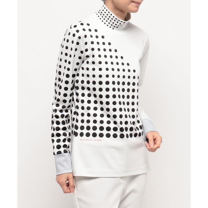 LANVIN SPORT セール 公式 ランバン スポール モックネック長袖シャツ 