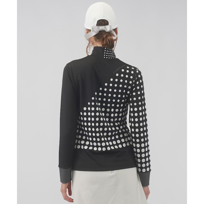 LANVIN SPORT ランバンスポール　セットアップ　水玉　シャツ　スカート descente-store_vlx100525