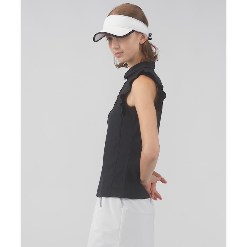 LANVIN SPORT 公式 ランバン スポール フリルノースリーブシャツ LANVIN SPORT 公式 ランバン スポール フリルノースリーブシャツ