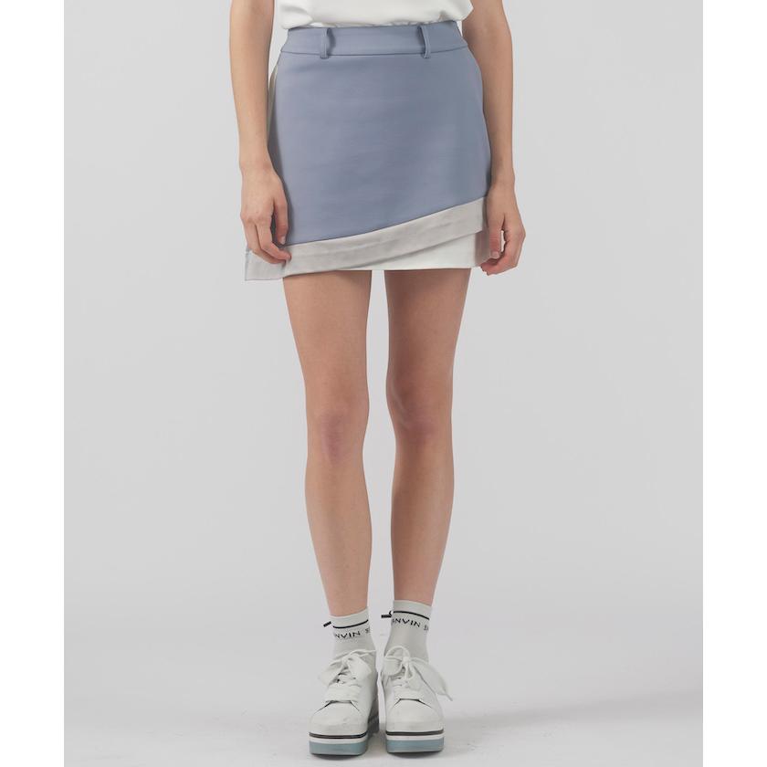 LANVIN SPORT ランバンスポール　千鳥　ワンピース　スカート　モノクロ LANVIN SPORT ランバンスポール 千鳥 ワンピース スカート