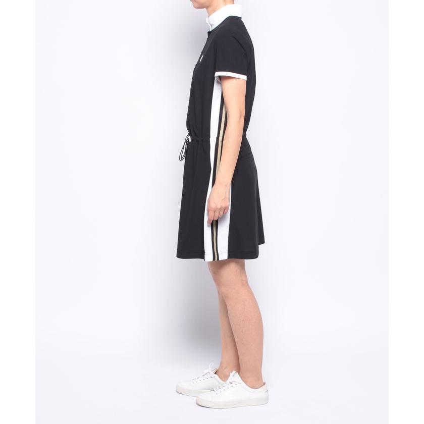 美品 LANVIN ランバンスポール ゴルフウェア レディースウェア ワンピース LANVIN SPORT 公式 ランバン スポール 135周年 半袖ワンピース