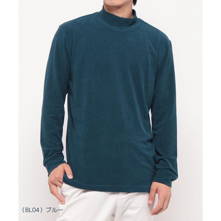 再再再値下げ新品　ランバンスポール　モックネックS 裏微起毛　定価19800円 LANVIN SPORT（ランバンスポール） セール 公式 ランバン スポール