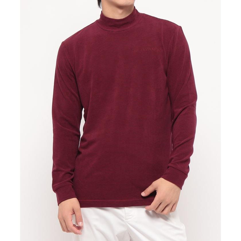 再再再値下げ新品　ランバンスポール　モックネックS 裏微起毛　定価19800円 LANVIN SPORT（ランバンスポール） セール 公式 ランバン スポール