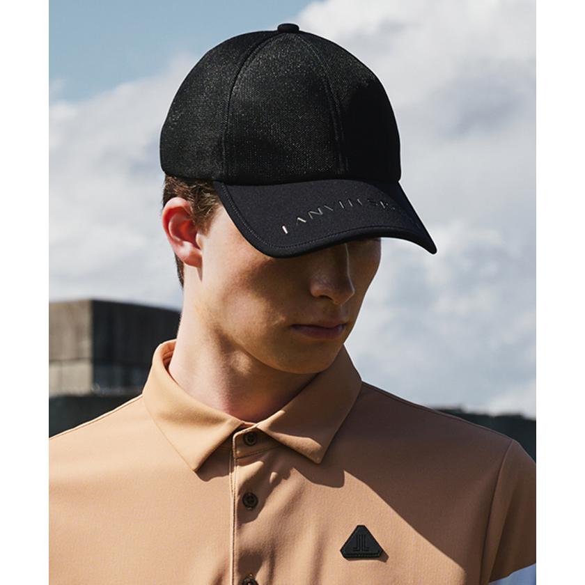 LANVIN SPORT メッシュキャップ　ゴルフ LANVIN SPORT 格子メッシュ素材使いキャップ（ゴルフ/メンズ