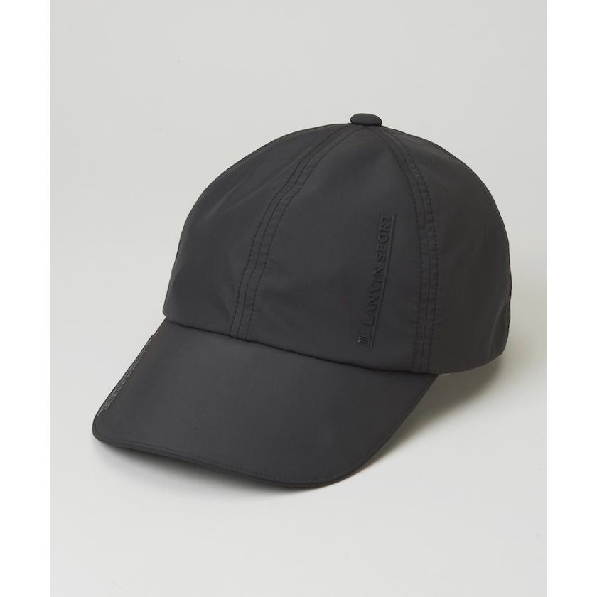 LANVIN - ランバンスポール ベルベット調 ワークキャップ LANVIN - ランバンスポール ベルベット調 ワークキャップ LANVIN