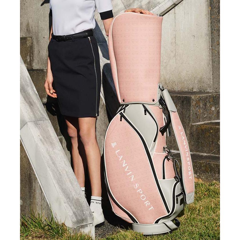 極美品 LANVIN SPORT かわいいピンク キルティング キャディバッグ 10/15まで！ローン48回無金利】ランバン スポール LANVIN SPORT