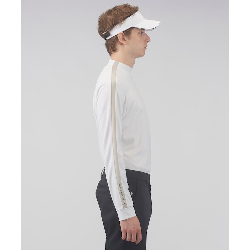 【美品】ランバンスポール　モックネックシャツ　サイズ38 LANVIN SPORT セール 公式 ランバン スポール モックネック長袖