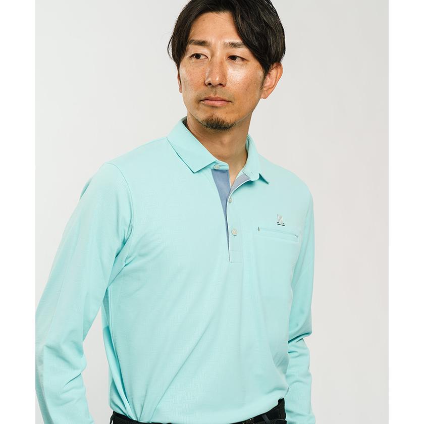 ランバンLANVAN sportゴルフウェア長袖新品 LANVIN SPORT 公式 ランバン スポール ジップアップ 長袖シャツ