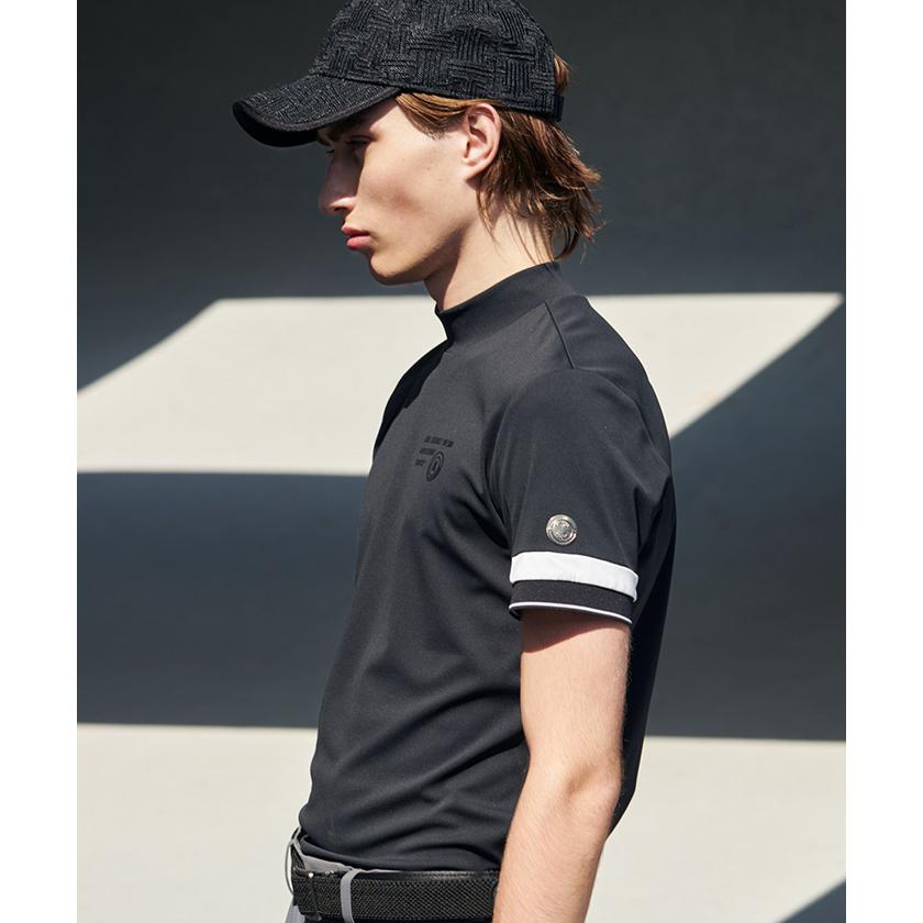 LANVIN SPORT 公式 ランバン スポール モックネック半袖シャツ