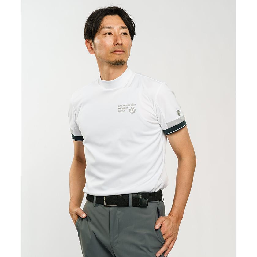 LANVIN SPORT 公式 ランバン スポール モックネック半袖シャツ
